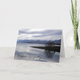 Cartão de condolências mais profundo