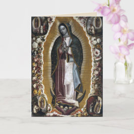 Cartão de Condolências Nossa Senhora de Guadalupe