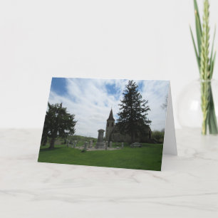 Cartão de Condolências “Paisagem da Igreja da Sant