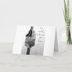 Cartão de condolências PARA ALGUÉM ESPECIAL EM SUA