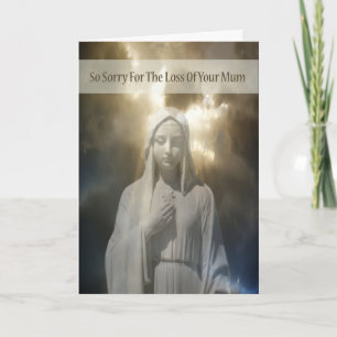 Cartão de Condolências pela Perda da Mãe