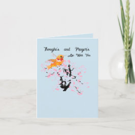 Cartão de condolências: Pensando Em Você