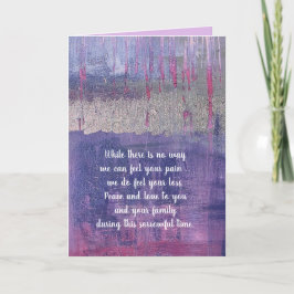 Cartão de condolências por DAL