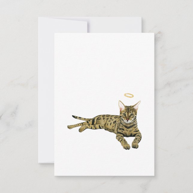 Cartão de condolências Rainbow Dog (Frente)