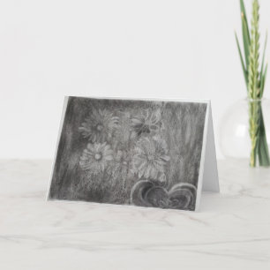 Cartão de Condolências "Um Encontro Sombrio"