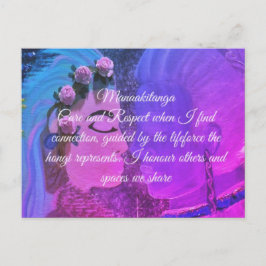 Cartão de confirmação Manaakitanga