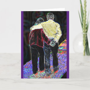 Cartão de conforto amoroso