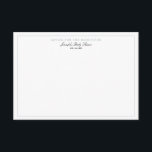 Cartão de Conselheiro do Chá de fraldas Dusty Blue<br><div class="desc">Inclua este cartão de aviso com os seus convites para encorajar as pessoas a escrever uma nota aconselhando a futura mãe. O modelo inclui 3 linhas para personalizar com suas informações. A cor azul empoeirada é excelente para um chá de bebê.</div>