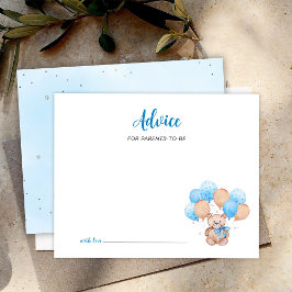 Cartão de Conselheiro dos Pais do Urso de Teddy