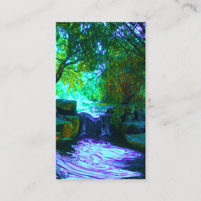 Cartão De Conselho águas que desejam (Frente)