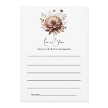 Amor em Flor Mousse de Mocha Noiva Floral para Ser