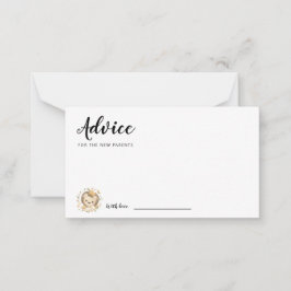 Cartão De Conselho Baby Lion king Baby Boy Chá