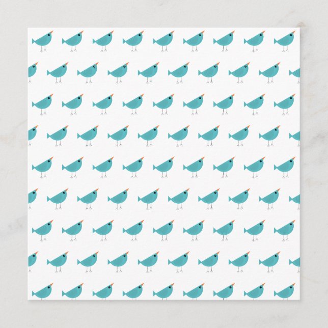 Cartão De Conselho Birdy (Frente)