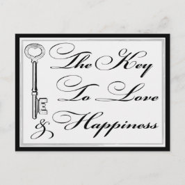 Cartão De Conselho Casal de Casamento de Amar e Felicidade