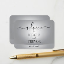 Casamento Cinza Moderno Personalizado