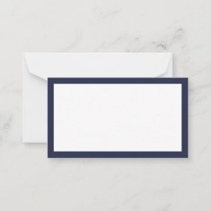Cartão De Conselho Casamento de Cor Personalizada em Branco