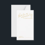Cartão De Conselho Casamento de Script Moderno Dourado com 'Compartil<br><div class="desc">Adicione um toque pessoal ao seu casamento com um moderno guião de casamento e um cartão de desejos. Este cartão apresenta o título 'share a memory' no estilo de fonte do script moderno dourado e detalhes no estilo de fonte do sans serif moderno em fundo branco. Nota: Os detalhes da...</div>