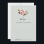 Cartão De Conselho Casamento Floral Pintado<br><div class="desc">Este cartão de conselho floral pintado é perfeito para um casamento moderno e pode ser usado para qualquer evento. A elegante e romântica design apresenta lindas flores acrílicas pintadas em cor-de-rosa e cinzas, com pop de azul e laranja coloridos. Esses cartões de aviso podem ser usados como alternativo de guia...</div>