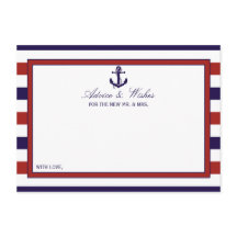 Coleção de Casamentos de Âncoras Náuticas Vermelha