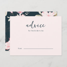 Cartão De Conselho Conselhos bonito sobre Chás de panela de Blush par