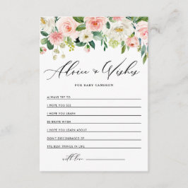 Cartão De Conselho Cor d'água Cor rosa Florestas cor-de-rosa desejo p