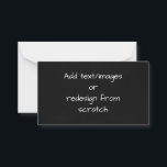 Cartão De Conselho Crie seu próprio personalizado<br><div class="desc">Crie do zero a sua mesclagem totalmente personalizada substituindo a imagem de fundo atualmente exibida neste produto por uma imagem própria! Adicione seu próprio texto,  se desejar,  e escolha suas cores e estilos favoritos.</div>