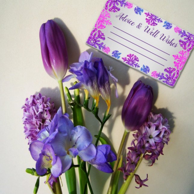 Cartão De Conselho Doce 16 Floco de Neve de inverno Aniversário (Criador carregado)