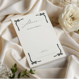 Cartão De Conselho Ela é Casando Chá de panela Arco Negro