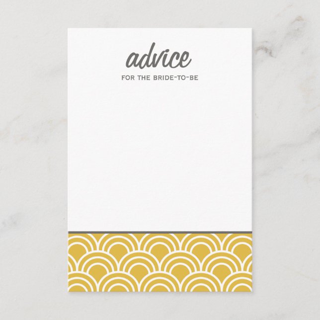 Cartão De Conselho Escalas em camadas (Frente)