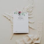 Cartão De Conselho Eucalyptus Floral Casamento Contemporâneo Bem Dese<br><div class="desc">Este contemporâneo cartão de aconselhamento de desejos de casamento floral de eucalipto é perfeito para um casamento simples. A design apresenta cor d'água púrpura, pincelada, bordo e adoráveis peonias burras com folhas verdes de eucalipto, inspiradora beleza artística. Estas cartas são perfeitas para um casamento, chá de panela, chá de fraldas,...</div>