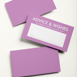 Cartão De Conselho Formando Roxo Moderno Festa de formatura Estudante