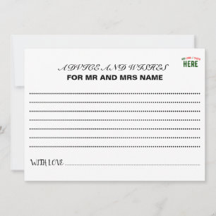 CARTÃO DE CONSELHO MARCA VERIFICADA BRANCA PERSONALIZÁVEL MODERNA