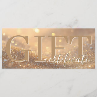 Cartão De Conselho Pack DISCOUNT - Elegant Luxury Gift Certificate