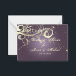 Cartão De Conselho PixDezines Plum Vanilla Swirls, Desejos Aconselham<br><div class="desc">A PixDezines deseja e dá conselhos,  a baunilha espirra sobre o fundo gradiente de roxo escuro / ameixa / berinjela / berinjela. Trendy e design elegante,  perfeito para qualquer ocasião. Simplesmente exclua todo o texto para personalizar seu evento. Copyright © 2009-2016 PixDezines.com™ e PixDezines™ em zazzle.com</div>