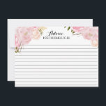 Cartão De Conselho Placas De Aconselhamento Floral Rosa Lindas<br><div class="desc">Placas De Aconselhamento Floral Rosa Lindas</div>