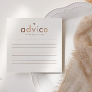 Cartão De Conselho Sexo Neutro Moderno Neutro