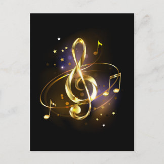 Cartão De Conselho Trevo de Ouro Música