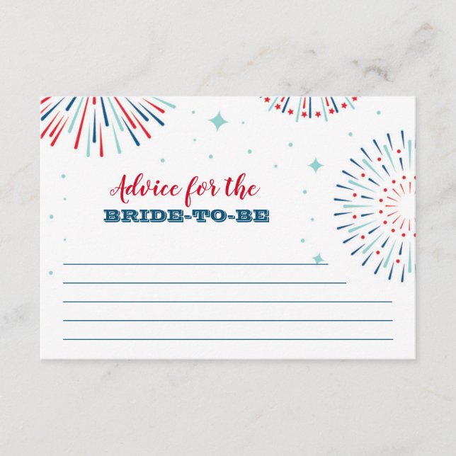 Cartão De Conselho Vermelho, Branco e eu (Frente)