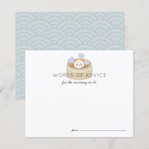 Cartão de Conselhos de Churrasco de Bebê Little Du