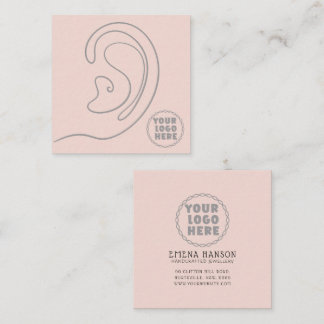 Cartão De Contato Adicione suas joias de logotipo Alças Cream Displa