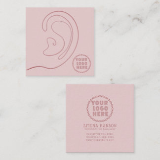 Cartão De Contato Adicione suas joias de logotipo Alças de tela cor-