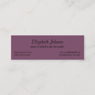 Cartão De Contato Alice no País das Maravilhas retrô, Rainha de Copa