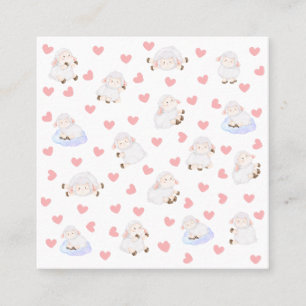 Cartão De Contato Amor de ovelha