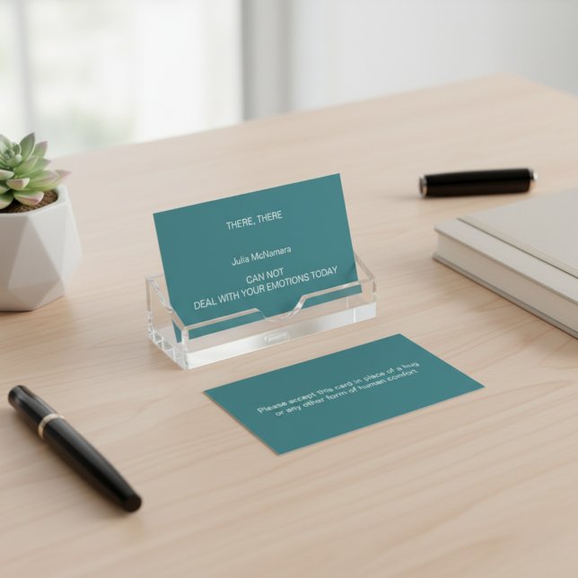 CARTÃO DE CONTATO ARRUMA UMA CHAMADA ENORME (Personalized Boundaries! Calling Card)