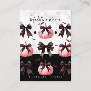 Cartão De Contato Artisan Gótico Que Ensa Cartas De Exibição B