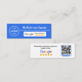 Cartão De Contato Avaliação de Negócios Google