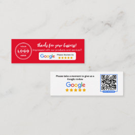 Cartão De Contato Avaliação de Negócios Google