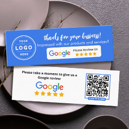 Cartão De Contato Avaliação do Negócio Google