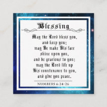 Bíblia Números de bênção Priestamente Galáxia do E