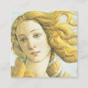 Cartão De Contato Botticelli Venus